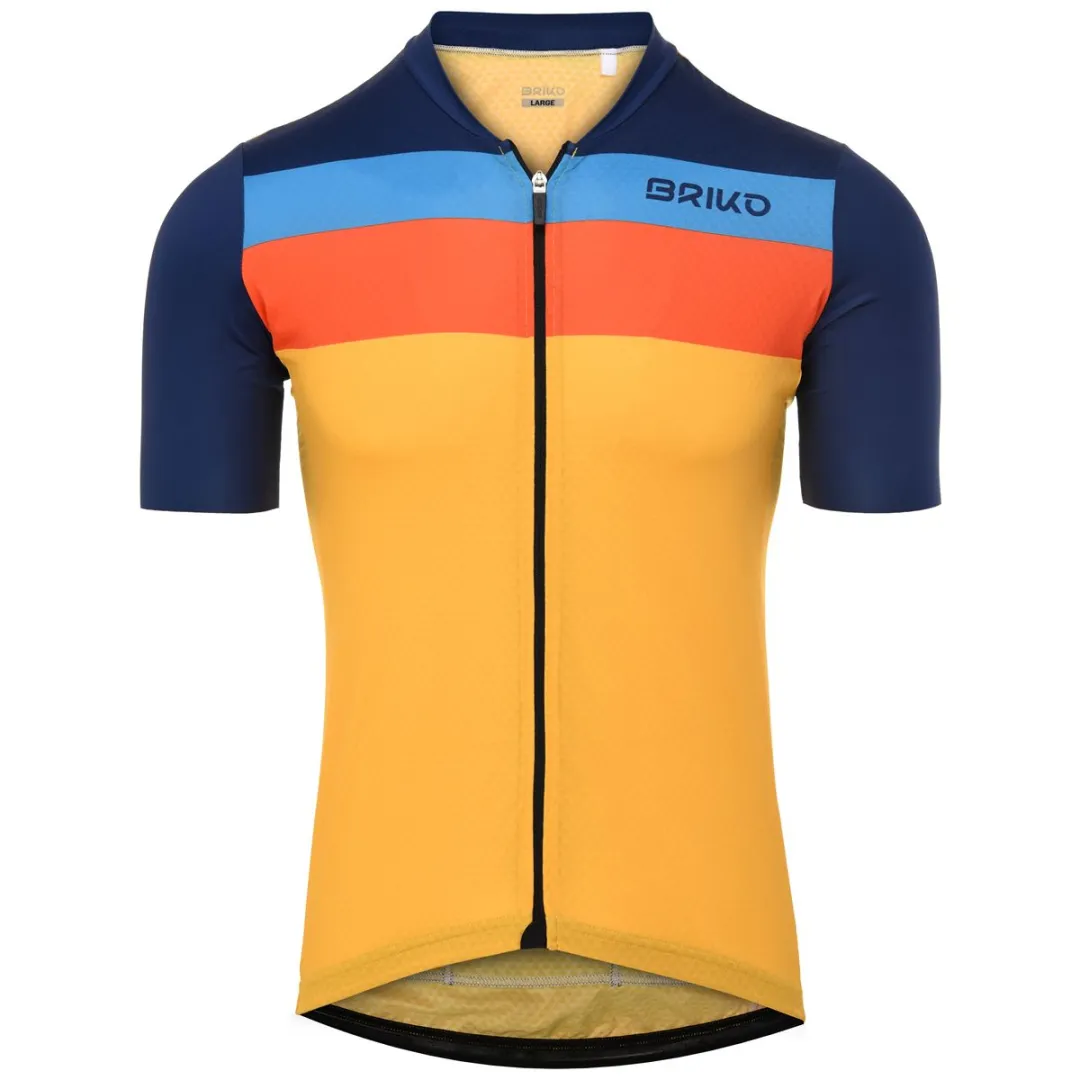 Maglia BRIKO JERSEYKO STRIPE Giallo