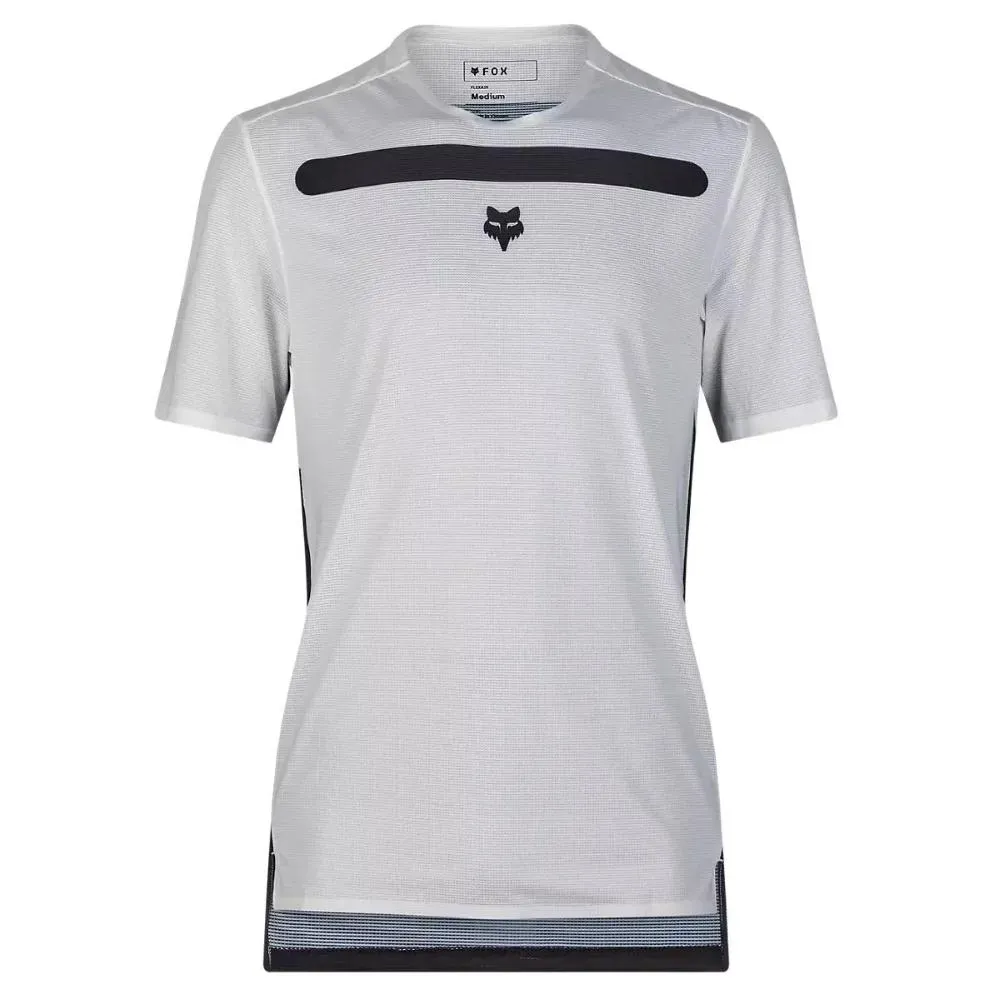Fox Flexair Aviation SS Jersey Race Wht