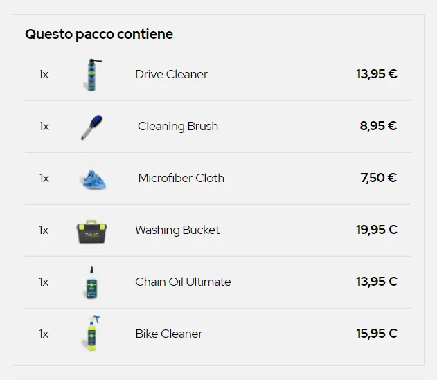 Tunap Sports - Perform Pack Bici Corsa