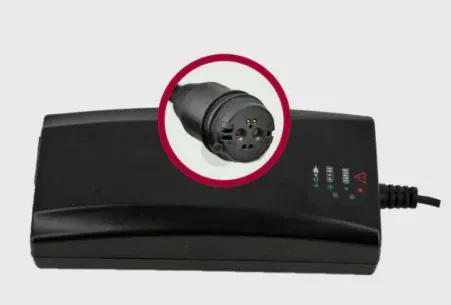 Caricabatterie BMZ 42V 4A per batterie Fantic 630Wh e 417Wh