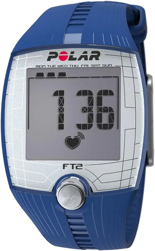POLAR FT2 HEART RATE MONITOR BLUE
